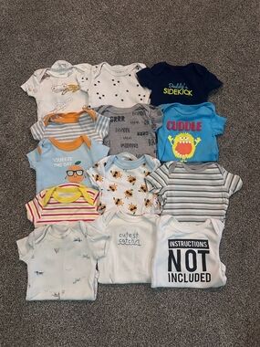 Baby Bodysuit Bundle - Multi Color Mix